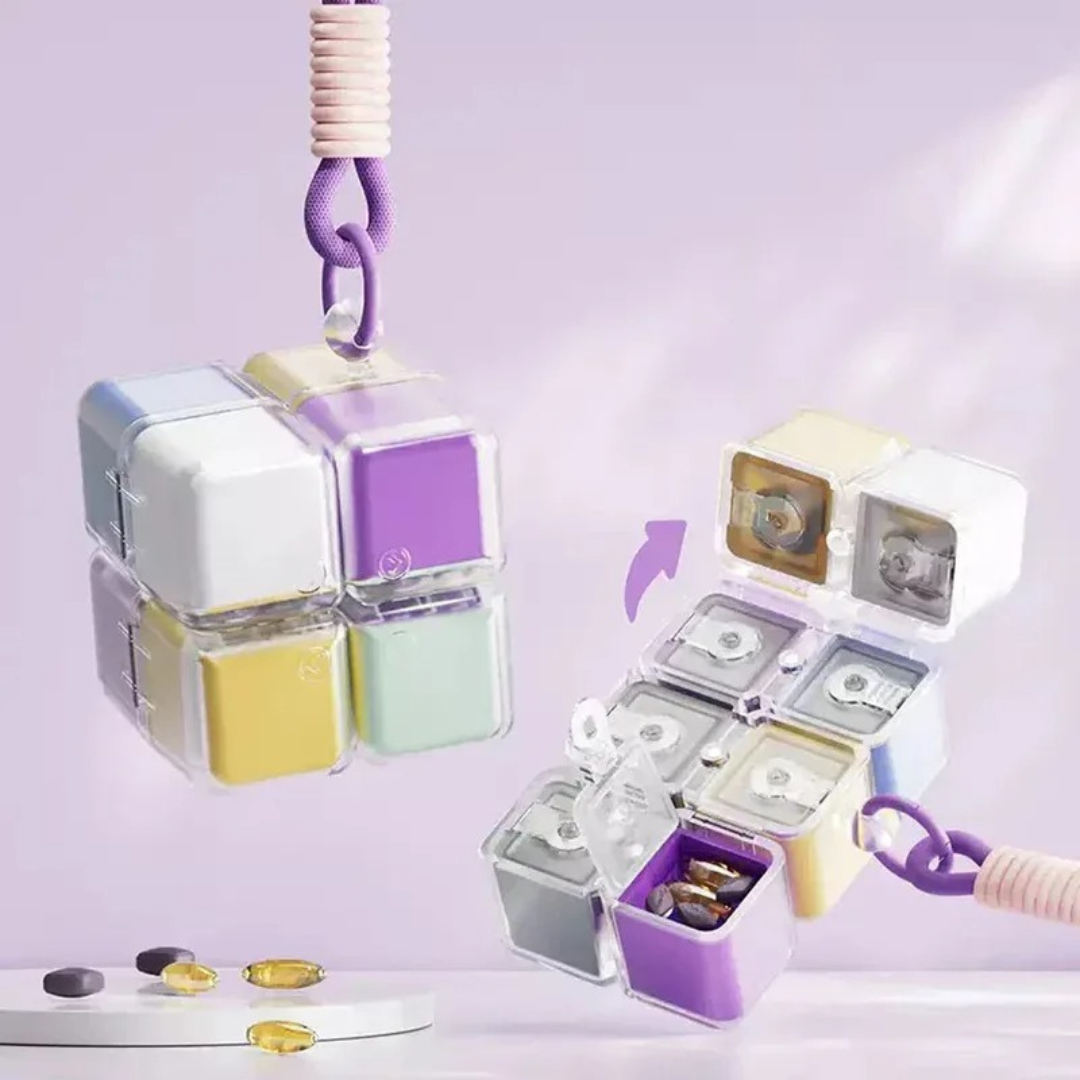CubFlex™ Travel Pill Case